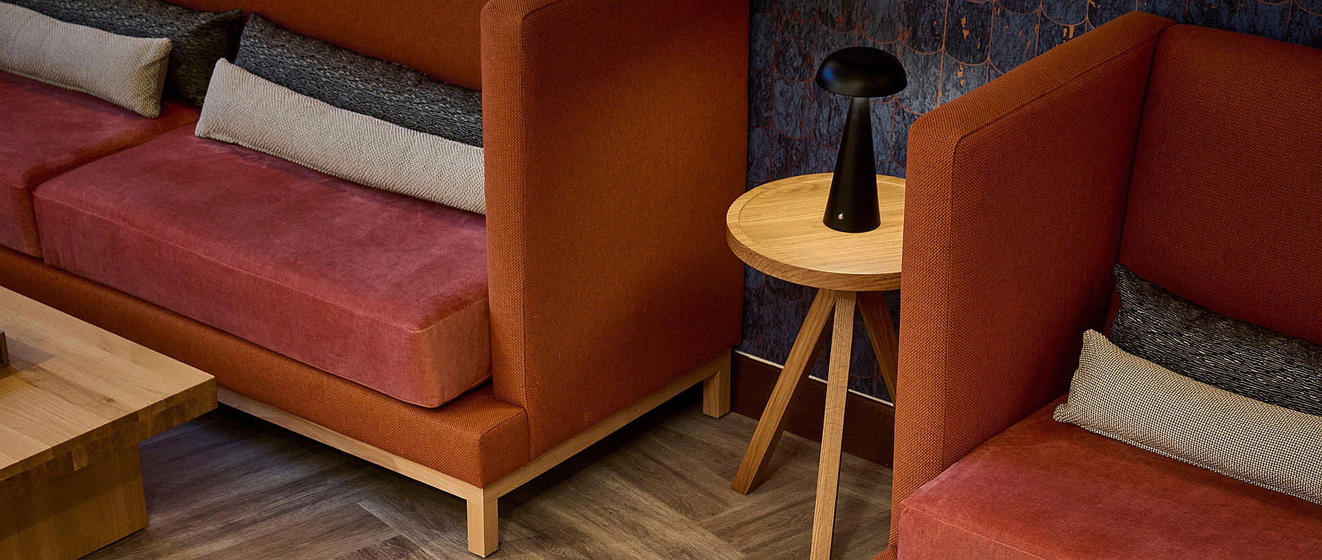 Comfortable lounge seating at Beaumont Blackfriars, a premium location for your business